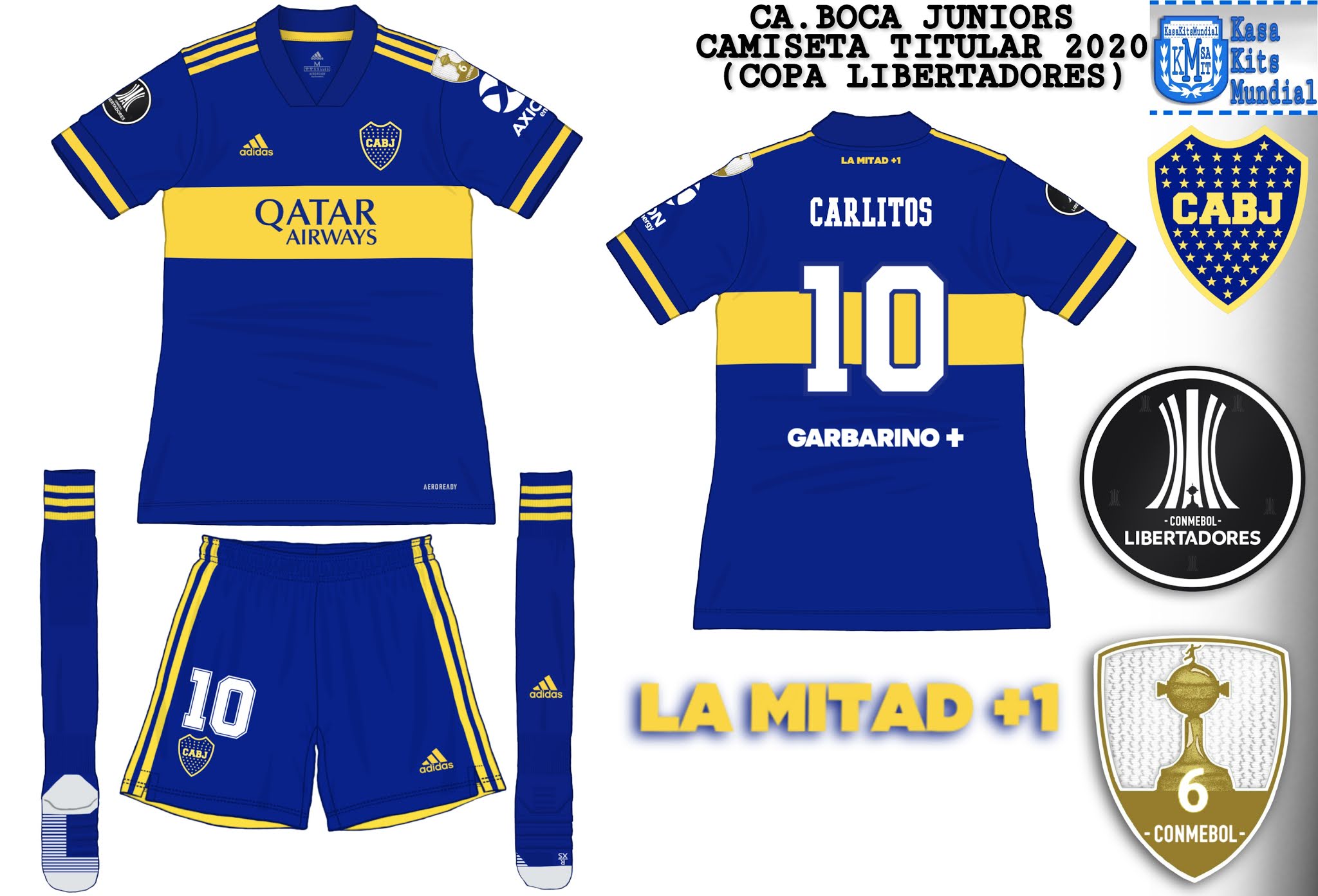 Remera Boca 2020 Boca Adidas Suplente Camiseta Alternativa Remera