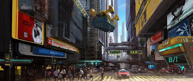 لعبة Cyberpunk 2077 تقدم لنا نظرة عن القلب النابض لمدينة Night City 