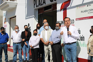 Ayuntamiento de Tecamachalco inaugura “Plaza Comunitaria”.