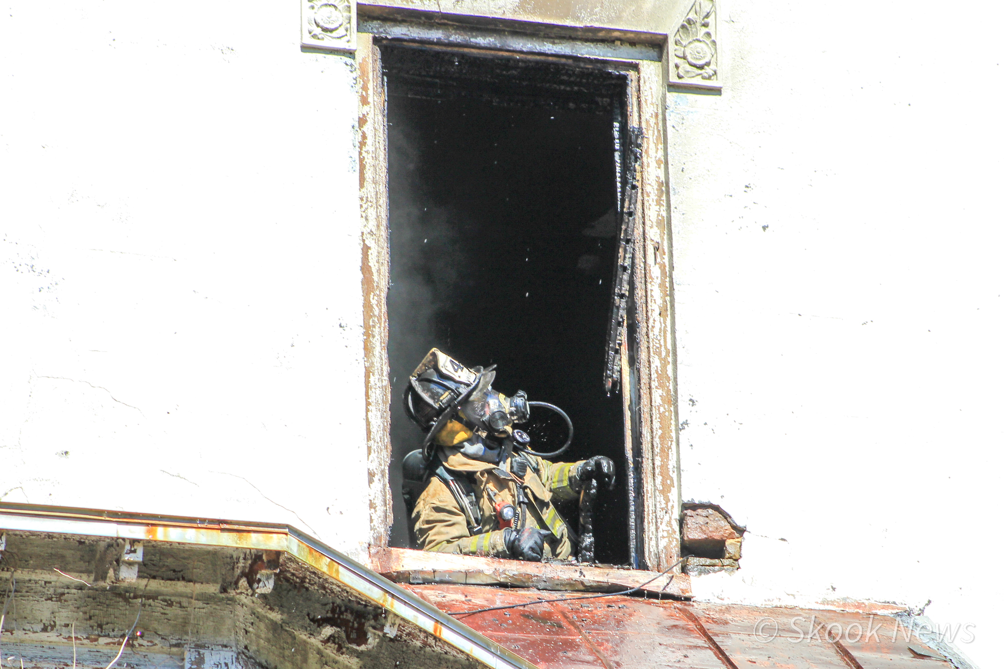 Fire Damages Girard Mansion in Girardville on Friday