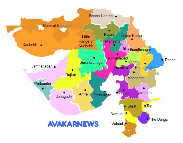 Download All District Map of Gujarat Gujarat All