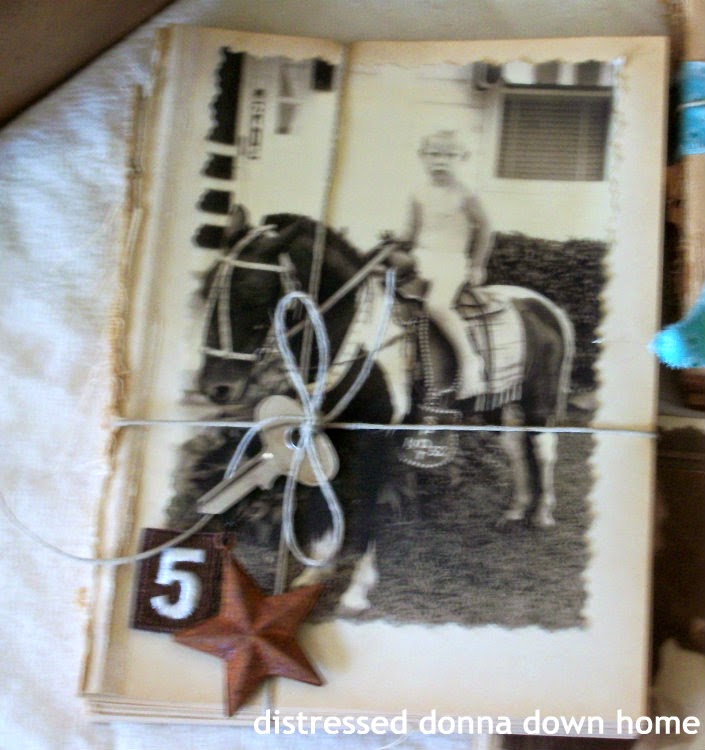 Distressed Donna Down Home: An Altered Stack