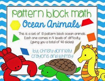 http://www.teacherspayteachers.com/Product/Pattern-Block-Math-Ocean-Animal-Edition-1180640