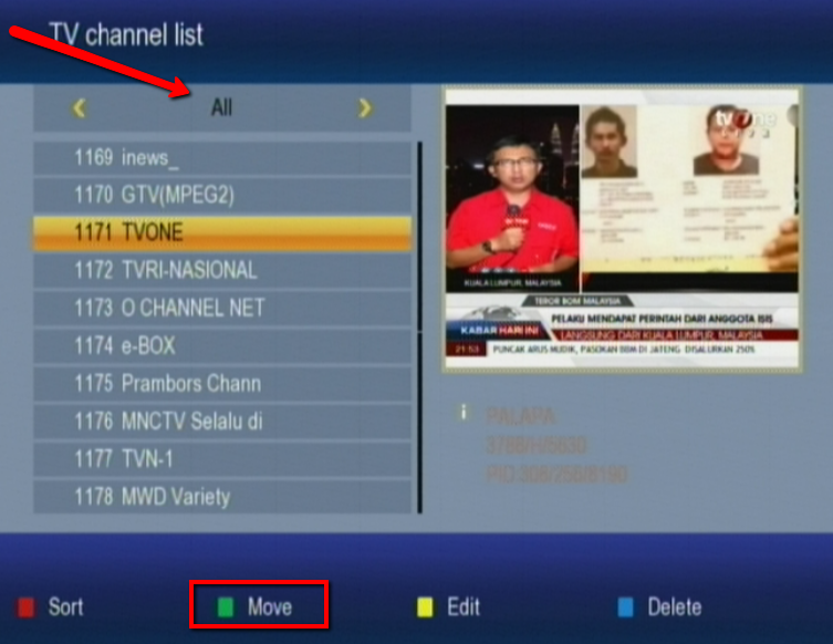 Cara Setting Iptv Di Receiver Tanaka