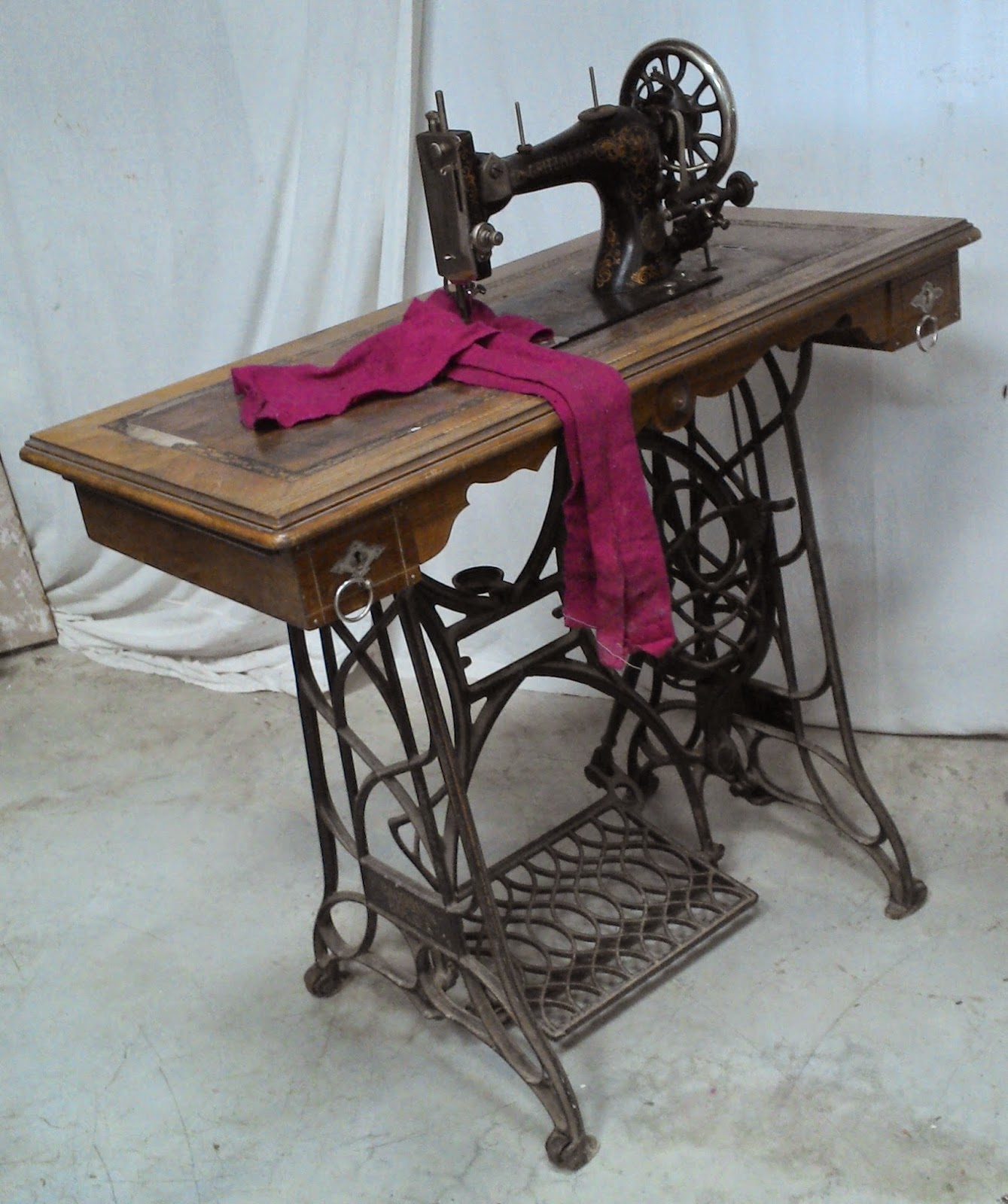 MACHINE A COUDRE ANCIENNE GRITZNER ANNEES 1900 durlach