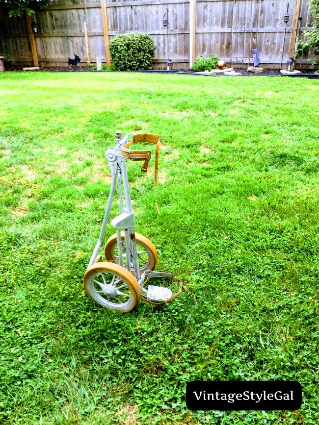 How to use golf bag Vintage Style Gal