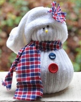 diy-muneco-nieve-calcetin