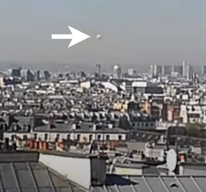 UFO News ~ Huge Orb UFO Filmed Over Paris, France plus MORE UFO22