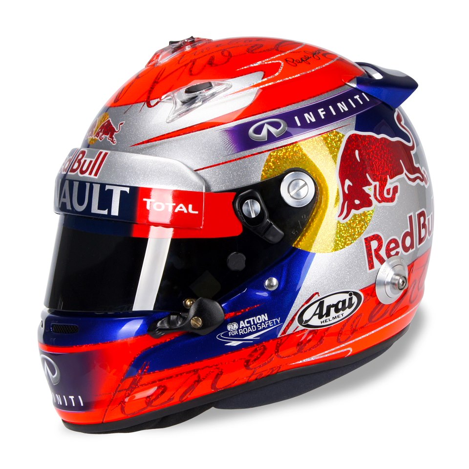 Racing Helmets Garage: Arai GP-6 S.Vettel China 2013 by Jens Munser Designs
