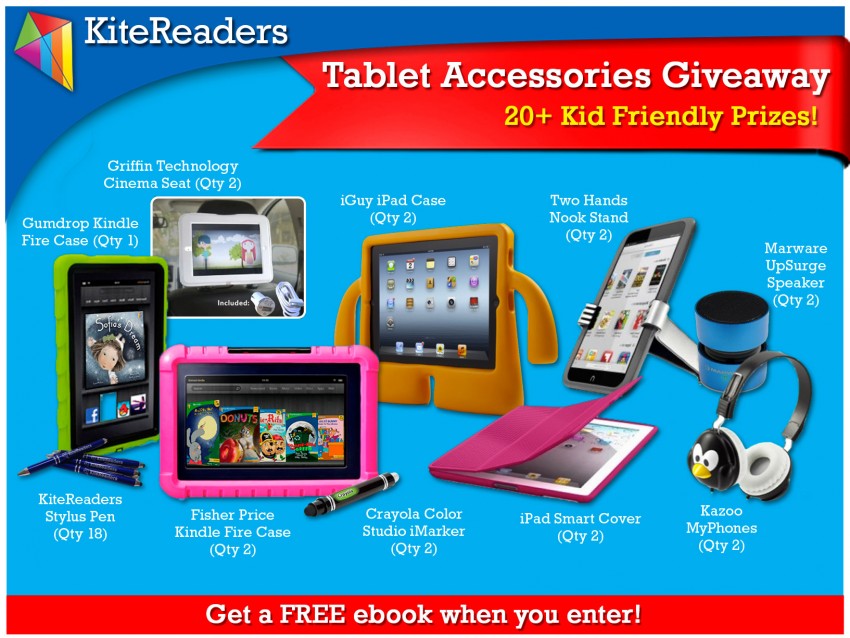 KiteReaders Has Your Children's Tablet Accessory Needs Covered! (Giveaway)