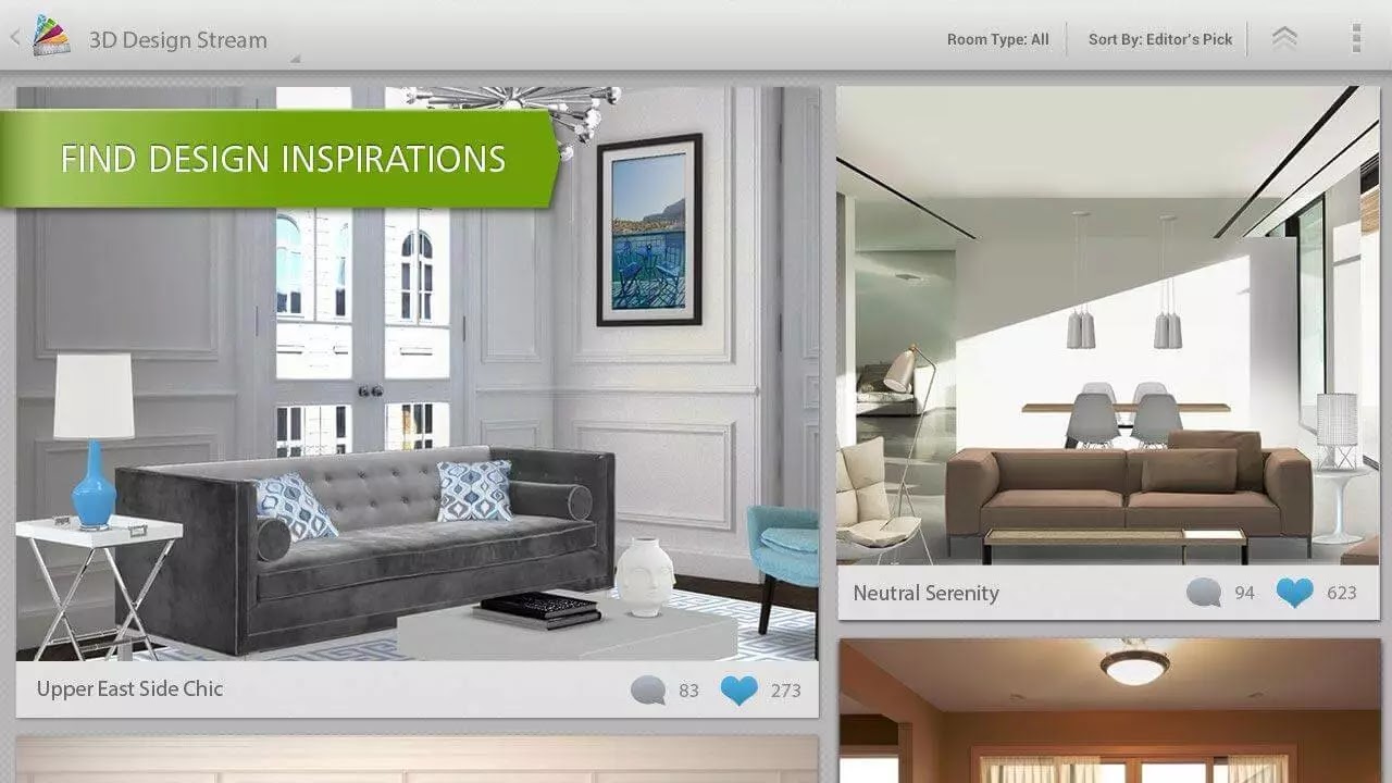 تحميل تطبيق HomeStyler لتصميم الديكور الداخلي للمنزل مجانا