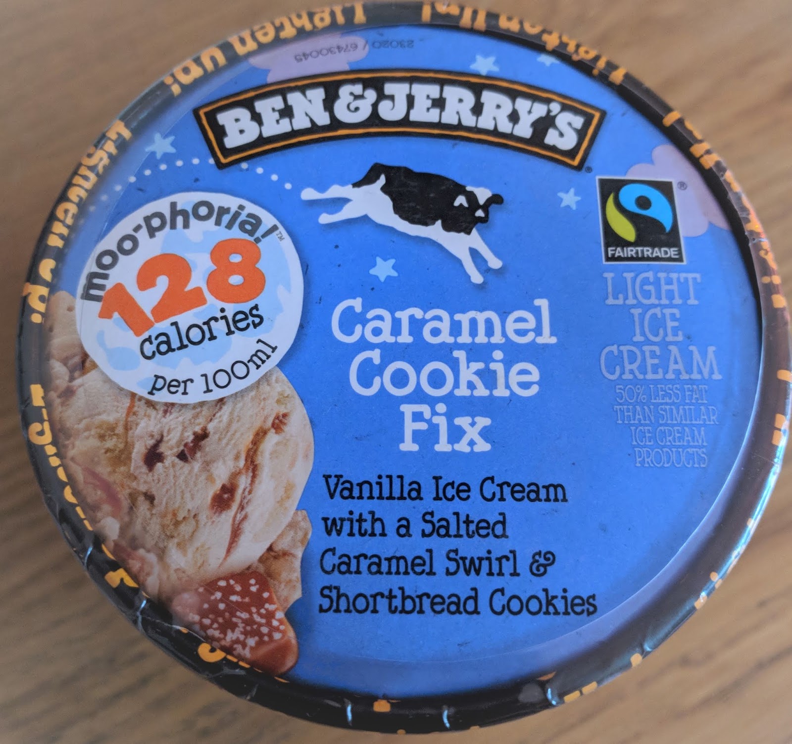 Diets And Calories Ben Jerry S Salted Caramel Brownie Ice Cream