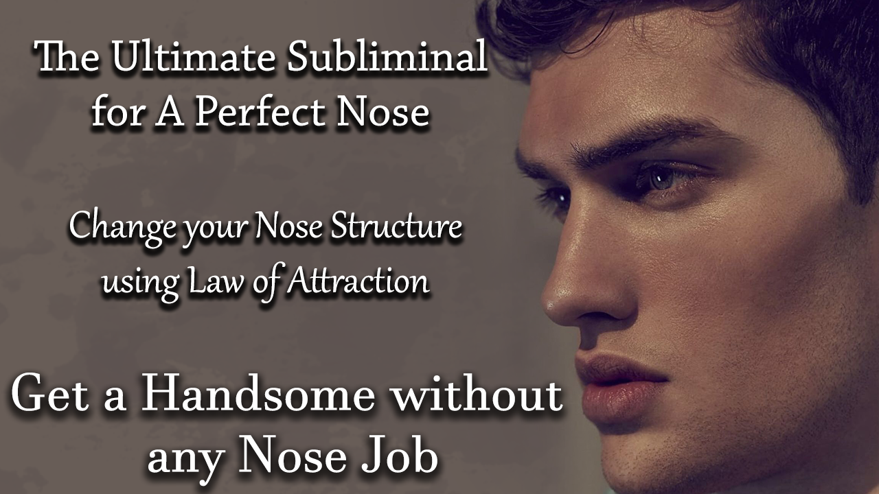Law of Gayttraction Get Small Manly Button Nose for Men Make your