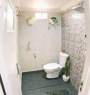 Desain kamar mandi minimalis sederhana