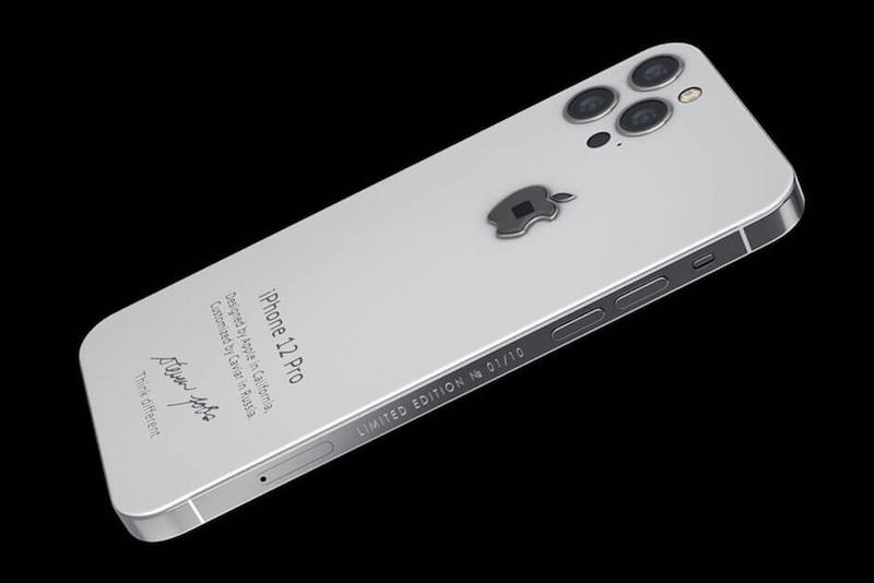 The limited luxury Apple iPhone 12 Pro in White