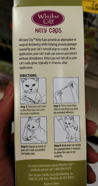 Whisker City Kitty Caps directions
