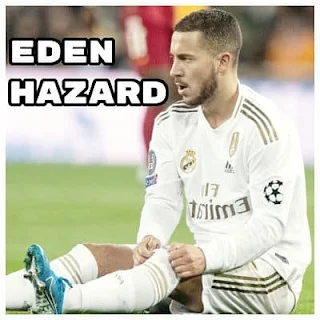Eden Hazard del Real Madrid se rompe el Tobillo