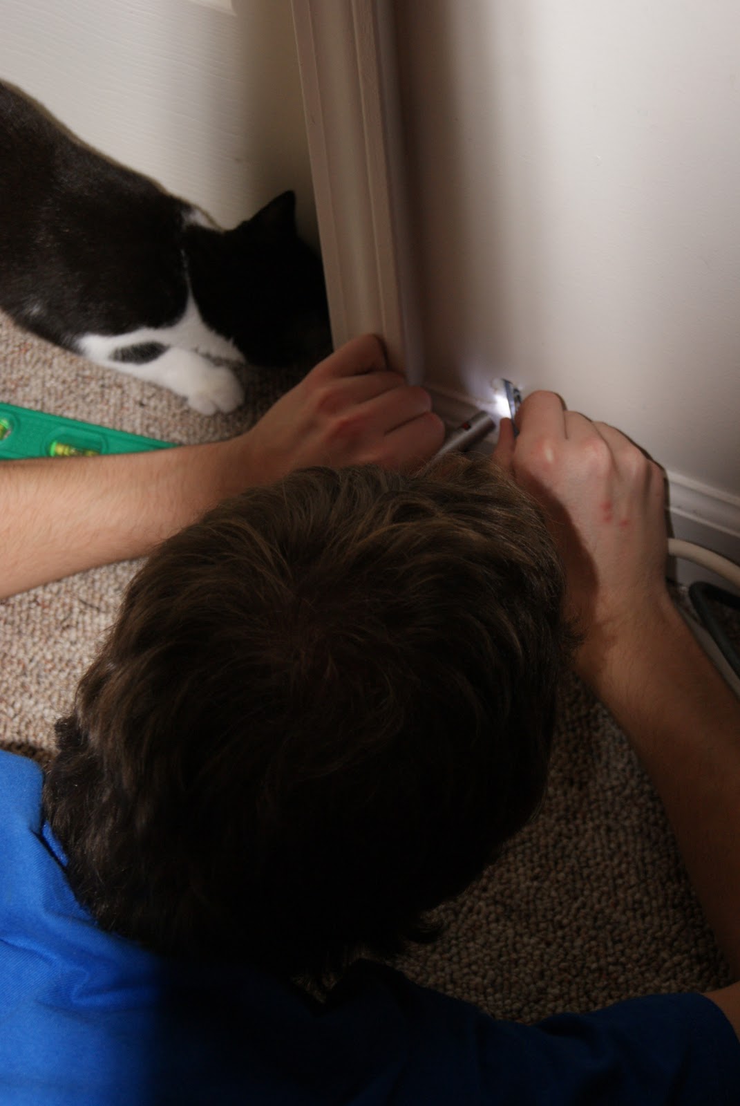 House Pour: How to Hide Surround Sound Wires.