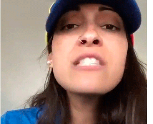 ¡IMPELABLE! La versión de “Báilame” de una manifestante venezolana (+Video)