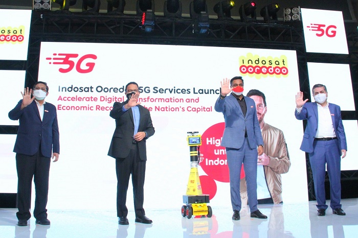 Percepat Visi Kota Pintar, Indosat Ooredoo Luncurkan Layanan 5G di Jakarta