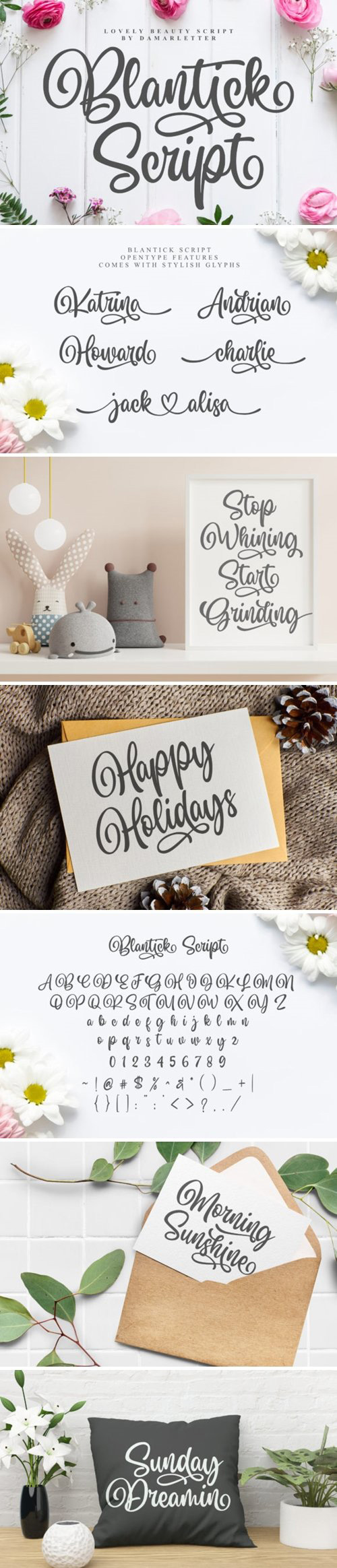 Blantick Font Free Download 2 hgggggk