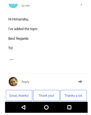 Fitur " Smart Reply " di Kotak Masuk Gmail di Android, Begini Cara Menggunakannya