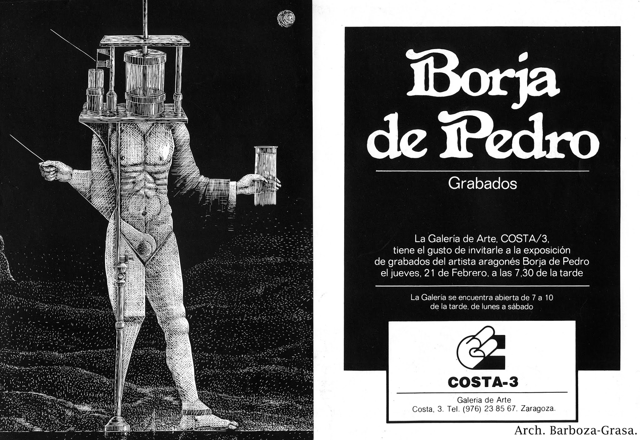 Blog de los artistas Carlos Barboza, Teresa Grasa y Aurelio Grasa