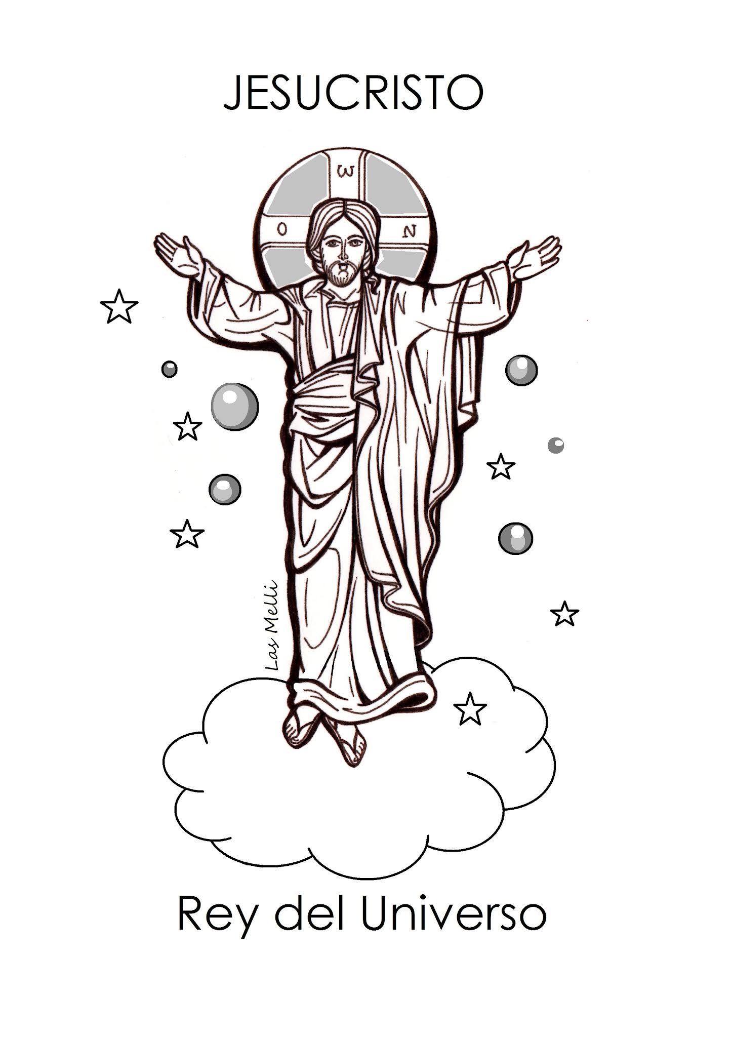 ICONO: Cristo Rey del Universo - Educacion Religiosa