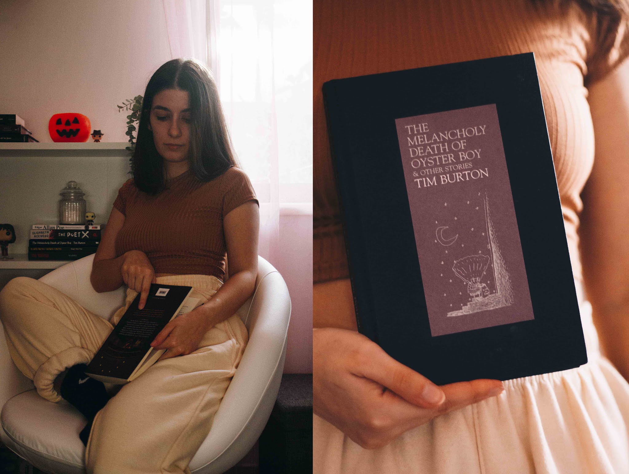 Livros em segunda mão em inglês  Este mês fiz uma excelente descoberta relacionada com livros em segunda mão (btw, talvez seja interessante fazer um post só sobre o assunto? Onde compro em segunda mão, etc). Conheci a AwesomeBooks, uma loja do UK com global shipping (apenas £2,99) que vende milhões e milhões de livros previamente usados a preços INCRÍVEIS. “The Melancholy Death of Oyster Boy” é o exemplo perfeito — tem capa dura, aparenta estar novo, e custou apenas 2,25 €.