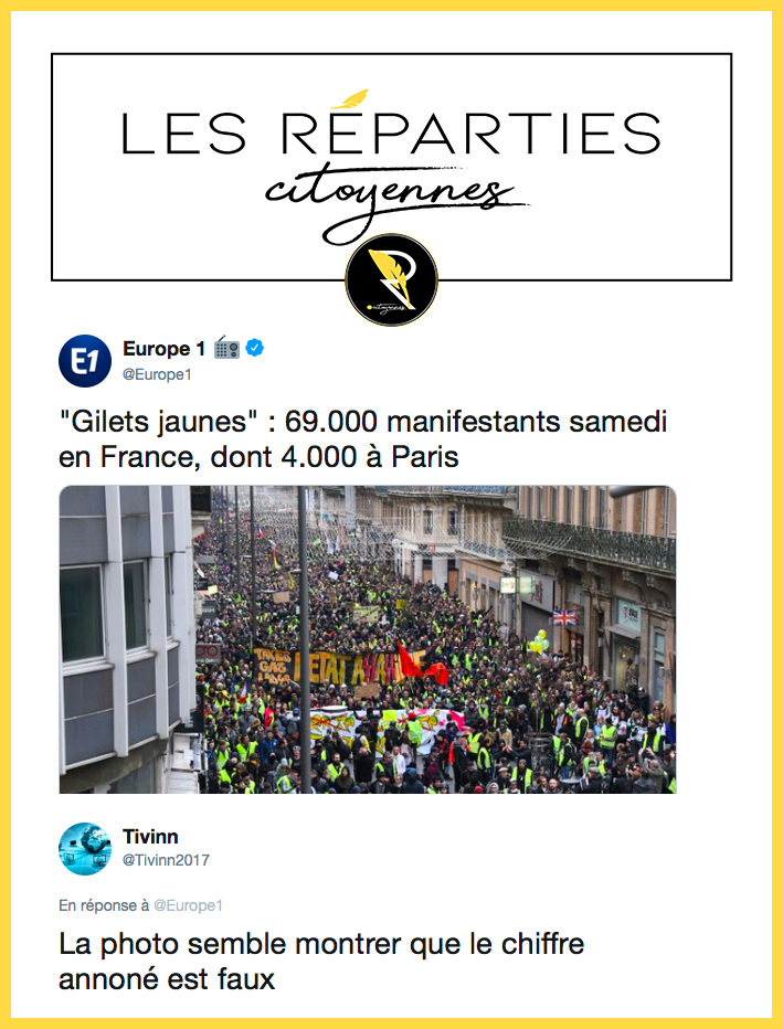 Les Réparties Citoyennes 26.01.2019 Photo non contractuelle