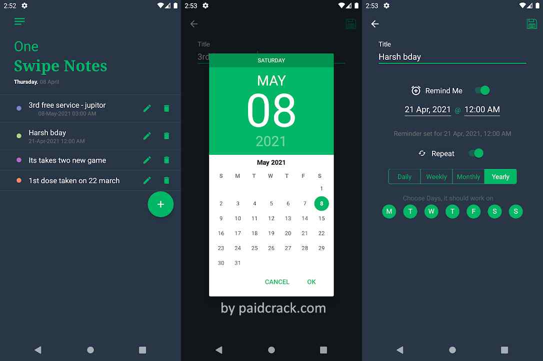 One Swipe Notes - Gesture Notes Paid Mod Apk 1.8 One Swipe Notes - Gesture Notes Paid Mod Apk 1.8