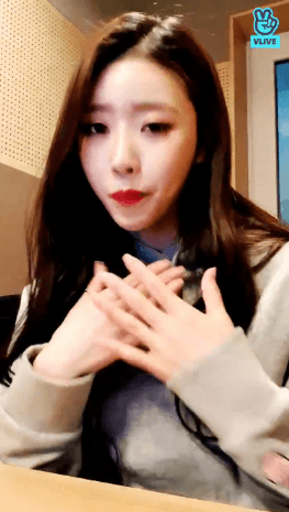 러블리즈 V앱청순 이미주