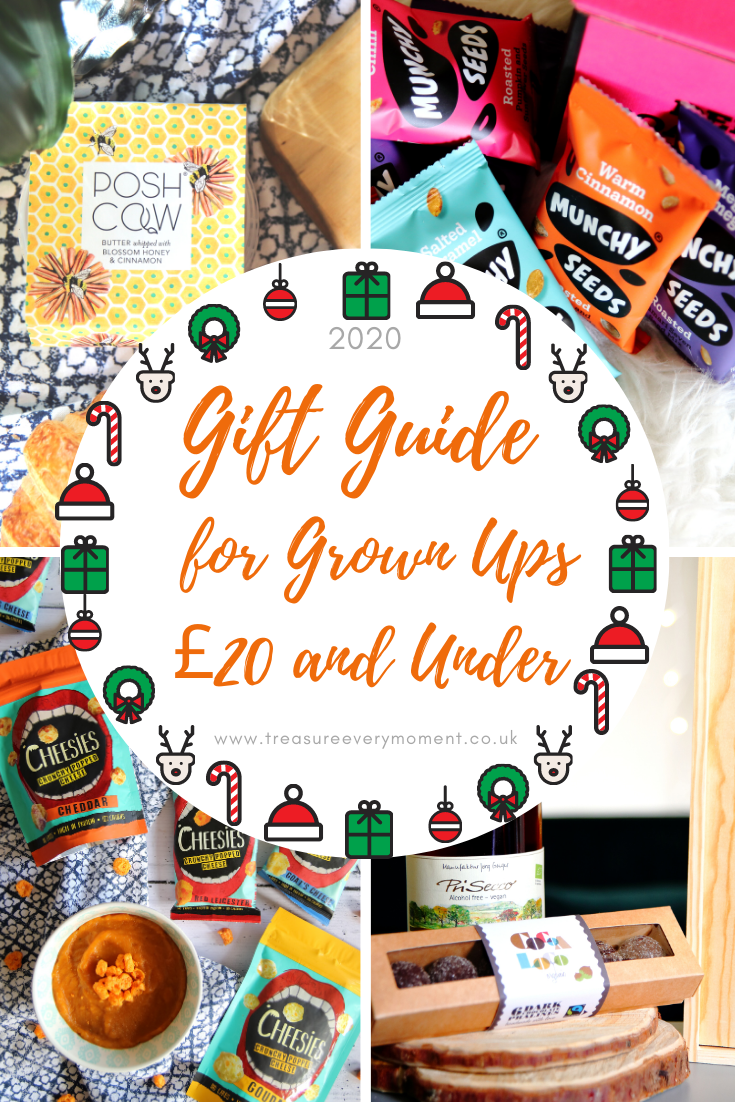 CHRISTMAS Gift Guide for Grown Ups £20 and Under 2020 Treasure Every