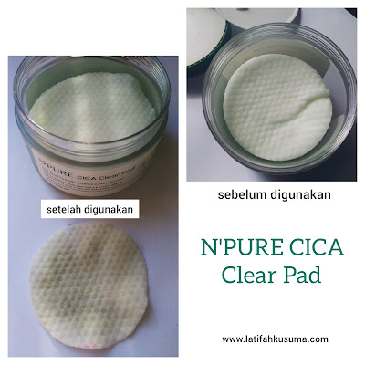 Kapas N'PURE Cica Clear Pad