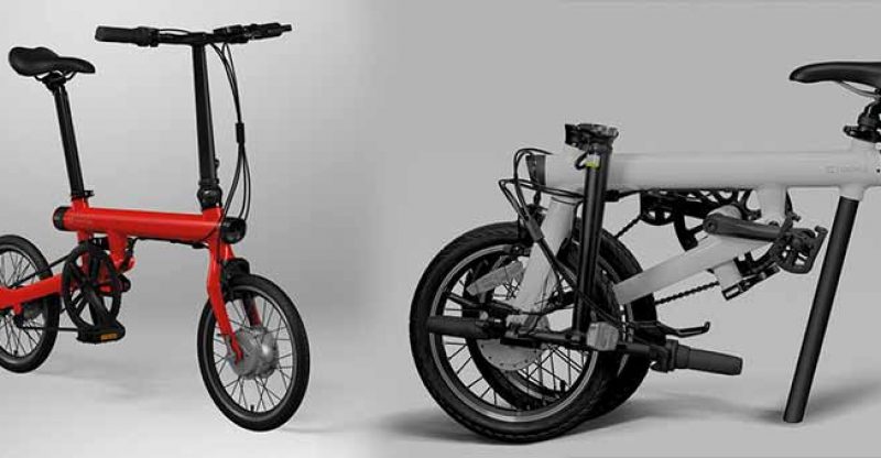 xiaomi qicycle electric folding bike