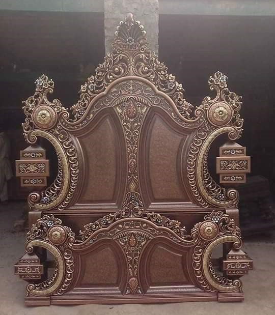 Chiniot Furniture Bed Sets Designs in Pakistan Peshawar Furniture