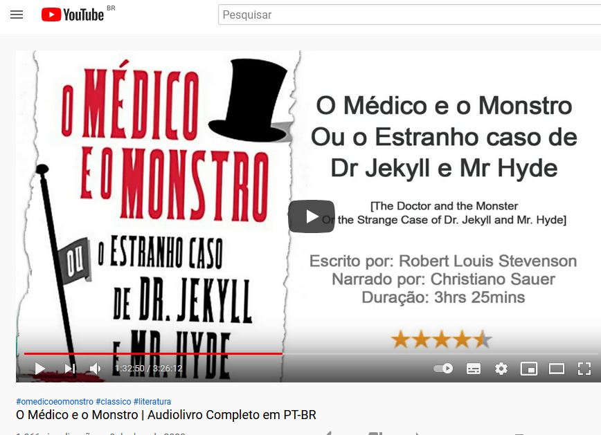 O médico e o monstro by Robert Louis Stevenson - Audiobook