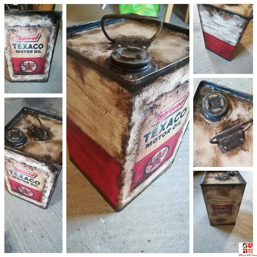 tunear latas de aceite