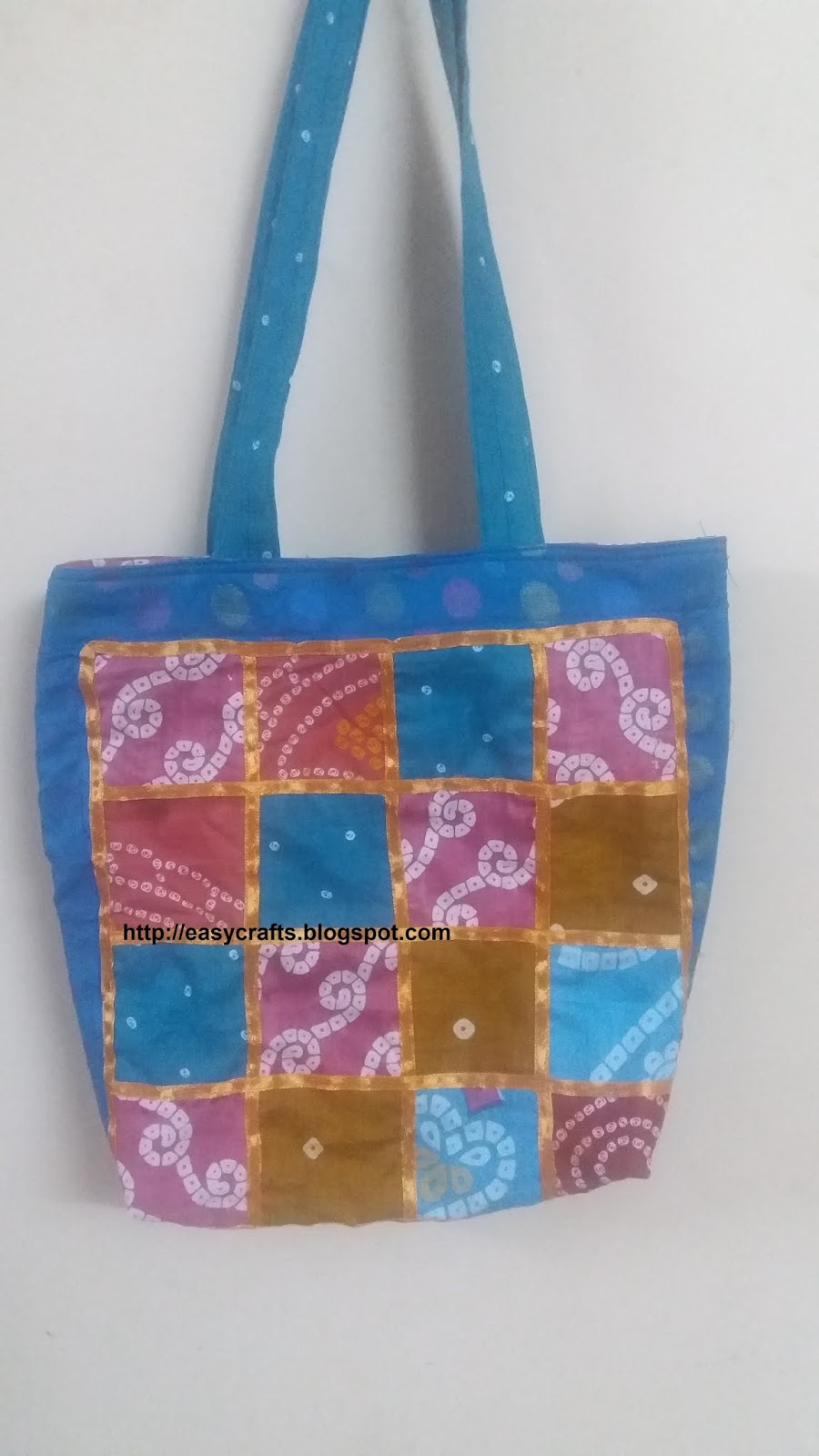 Easy Crafts Explore your creativity Cloth bags with leftover materials