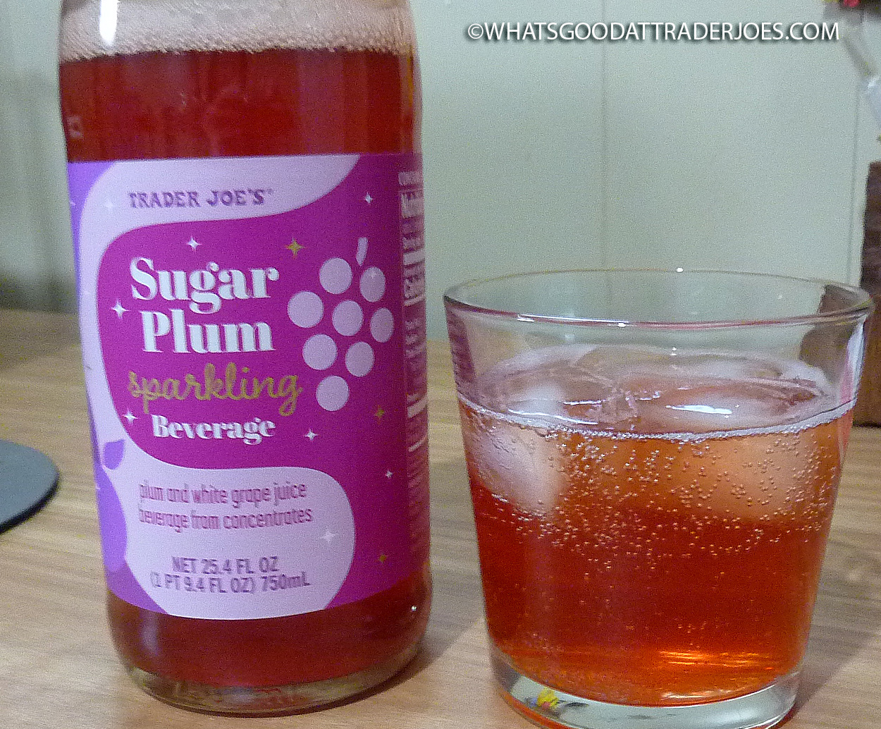 What's Good at Trader Joe's? Trader Joe's Sugar Plum Sparkling Beverage