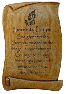 My Serenity Prayer