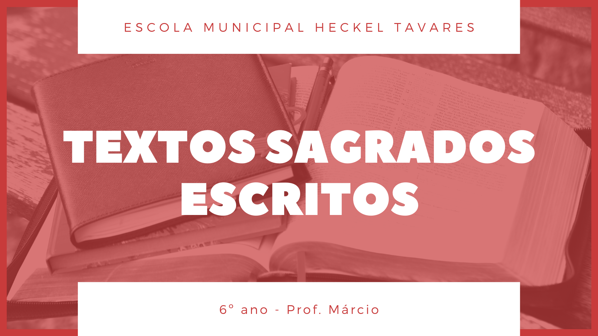 6ºANO TEXTOS SAGRADOS