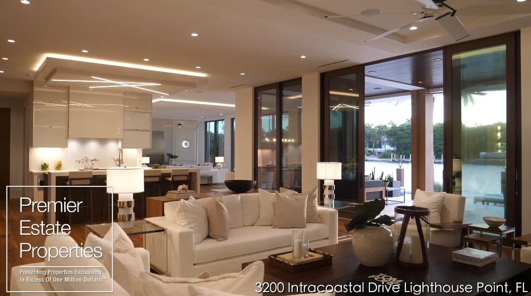 61 Interior Design Photos vs. 3200 NE 31st Ave, Lighthouse Point, FL Luxury Home Tour