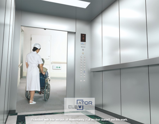 spesifikasi hospital bed elevator Dumai