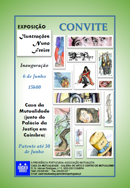 Convite Exposição Nuno Freire