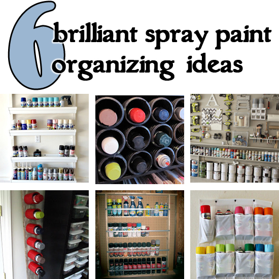 with style} Roundup of Spray Paint Storage Solutions Blue