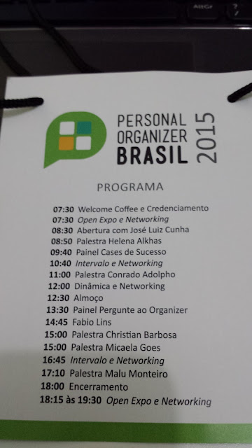 Personal Organizer Brasil 2015