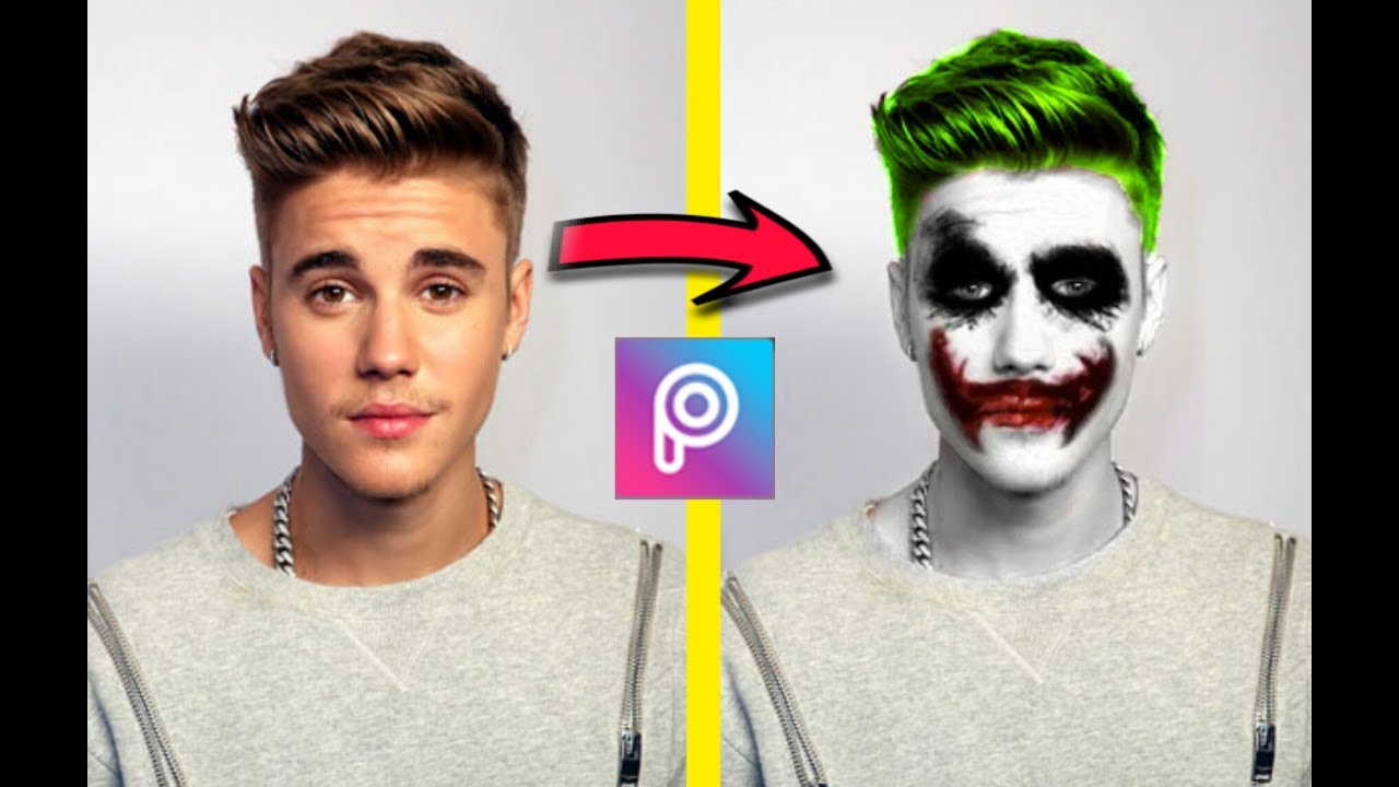 ÙÙÙÙØ© ØªØ­ÙÙÙ ØµÙØ±ØªÙ Ø¥ÙÙ ØµÙØ±Ø© Ø§ÙØ¬ÙÙØ± Joker Picsart