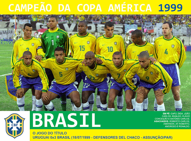 Edição dos Campeões Brasil Campeão da Copa América 1999
