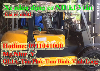 Xả kho xe nâng động cơ Niuli 3 tấn, 3 tấn rưỡi, 4 tấn giá rẻ nhất thị trường!